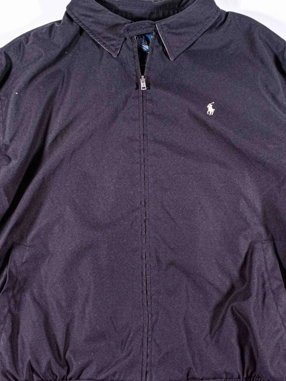 Vintage Polo Ralph Lauren Bi Swing Zip Jacket Mens XXL Black Y2K Streetwear